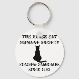 De Black Cat Humane Society Sleutelhanger