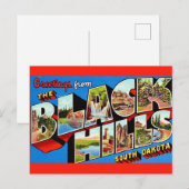De Black Hills-ansichtkaart Briefkaart (Voorkant / Achterkant)