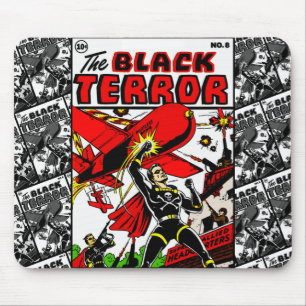 De Black Terror Mousepad Muismat