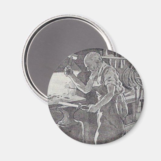 De Blacksmith Magneet (Voorkant / Achterkant)