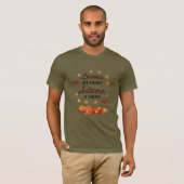 De bladeren vallen Autumn roept T-Shirt (Voorkant volledig)