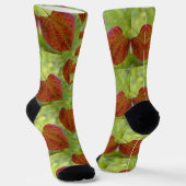 De bladeren van de liefde van natuur sokken (Gebogen)