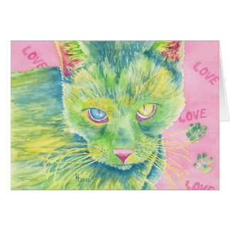 De blanco kaart van de Charmer