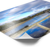 De blauwdruk foto afdruk (Hoek)