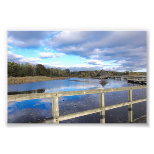 De blauwdruk foto afdruk (Voorkant)