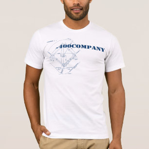 De blauwdrukken t-shirt