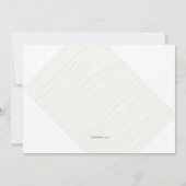 De blauwe Aankondiging van de Foto van het Lint (Achterkant)