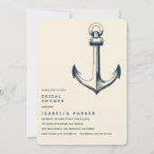 De blauwe anchor | Vrijgezellenfeest voor weddensc Kaart (Voorkant)