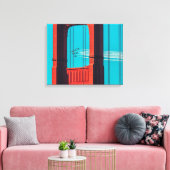 De Blauwe Angels Canvas Afdruk (Insitu (Woonkamer))