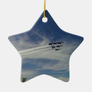 De Blauwe Angels Keramisch Ornament