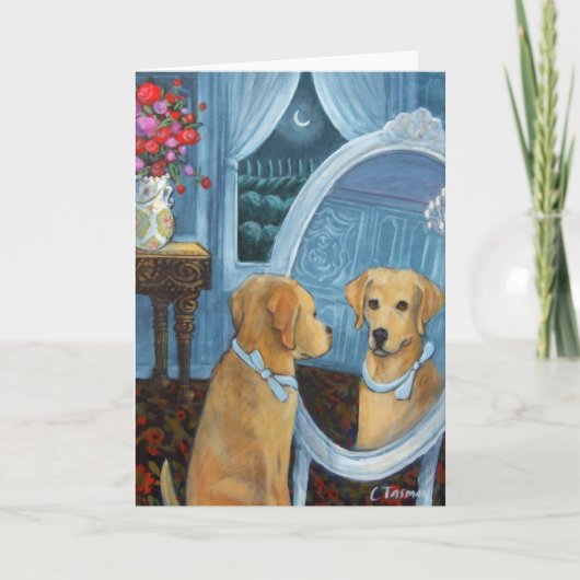 De blauwe boog kaart (Voorkant)