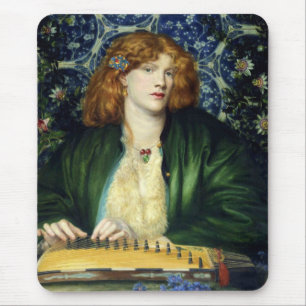 De Blauwe Bower (Dante Gabriel Rossetti) Muismat