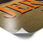 De blauwe Comet Train Kodak Foto Foto Afdruk (Hoek)