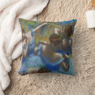 De blauwe dansers, Degas Art Kussen