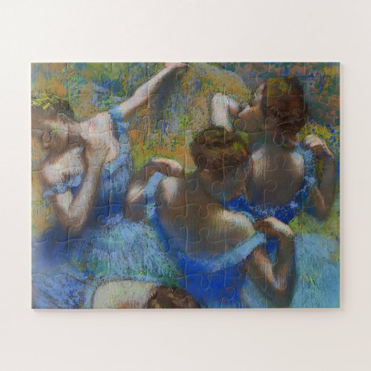 De blauwe dansers, Degas Art Legpuzzel (Horizontaal)