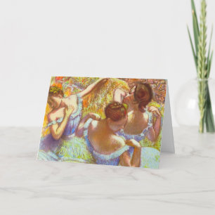 De blauwe dansers van Edgar Degas Kaart