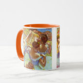 De blauwe dansers van Edgar Degas Mok (Voorkant links)