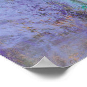 De blauwe dansers van Edgar Degas Poster (Hoek)