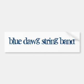 DE BLAUWE DAWG STRAND BAND Bumpersticker