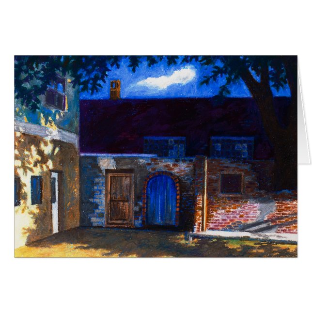 De blauwe deur (Voorkant Horizontaal)