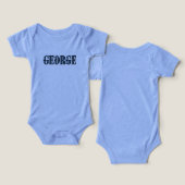 De blauwe dimensie van George (Ontwerp Voorkant & Achterkant)