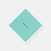 De blauwe doos servet (Hoek)