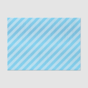 De Blauwe en Diagonale Strepen van het mooie Baby Tissuepapier