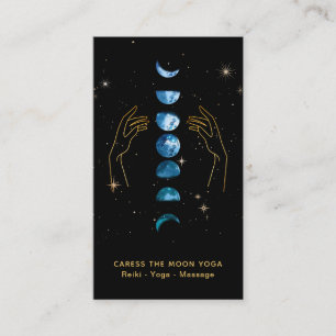 *~* De Blauwe Fasen van de Bocht van de Moon + de  Visitekaartje
