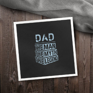 De blauwe gepersonaliseerde naam het Man de mythe  Servet