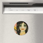 De Blauwe Gezicht Faerie Magneet (Insitu (Vaatwasser))