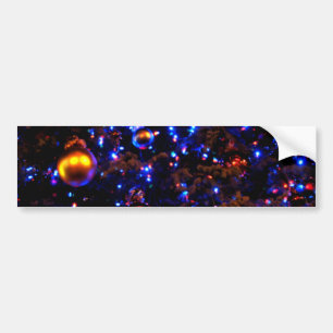 De blauwe Gloed van de Vakantie Bumpersticker