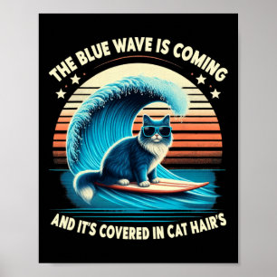 De Blauwe Golf komt eraan en is bedekt met Cat Ha Poster