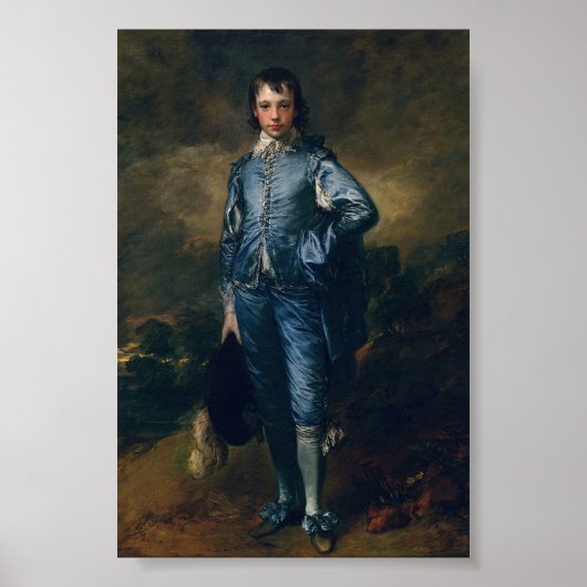 De blauwe jongen poster (Voorkant)