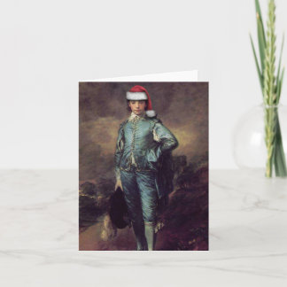 De blauwe Kaart van de Nota van de Kerstman van de