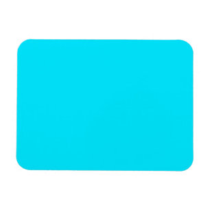 De blauwe kleur van Turquoise Sky past dit aan Magneet