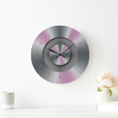 De blauwe Klok van de Muur van het Metaal van Faux (Huis)