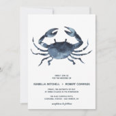 De blauwe krab | Uitnodiging tot weddenschappen (Voorkant)