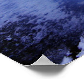 De blauwe lagune poster (Hoek)