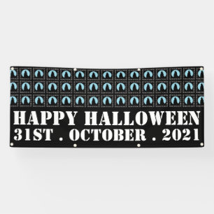 De blauwe maan, Happy Halloween Banner