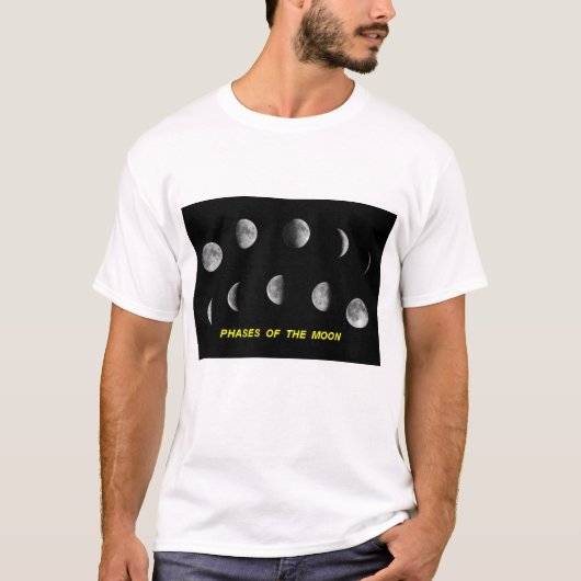 De blauwe maan t-shirt (Voorkant)