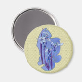 De blauwe Magneet van het Ontwerp van de Iris (Voorkant / Achterkant)