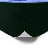 De blauwe marmer - aarde gezien vanuit het Poster (Hoek)