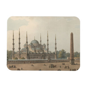 De blauwe moskee van Sultan Ahmed, Istanbul, Turki Magneet