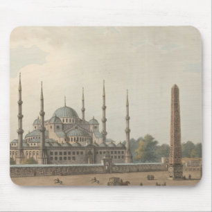 De blauwe moskee van Sultan Ahmed, Istanbul, Turki Muismat