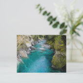 De blauwe pools, Nieuw-Zeeland - Briefkaart (Staand voorkant)