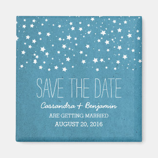 De blauwe Sterrennacht bewaart de Magnet van de Da Magneet