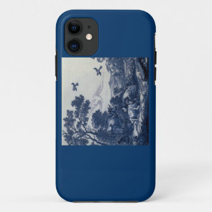 De Blauwe Tegel van antiek Delft - Vee en Vogels iPhone 11 Hoesje