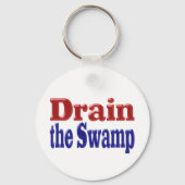 De blauwe tekst van de moeras tekenen sleutelhanger (Voorkant)