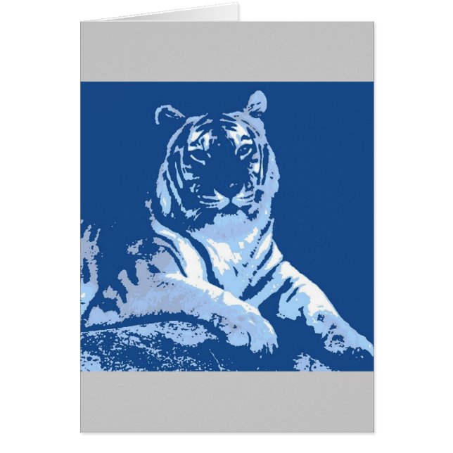 De blauwe tijger (Voorkant)