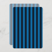 De blauwe Verticale Stripes Achtergrond past dit a (Voorkant / Achterkant)